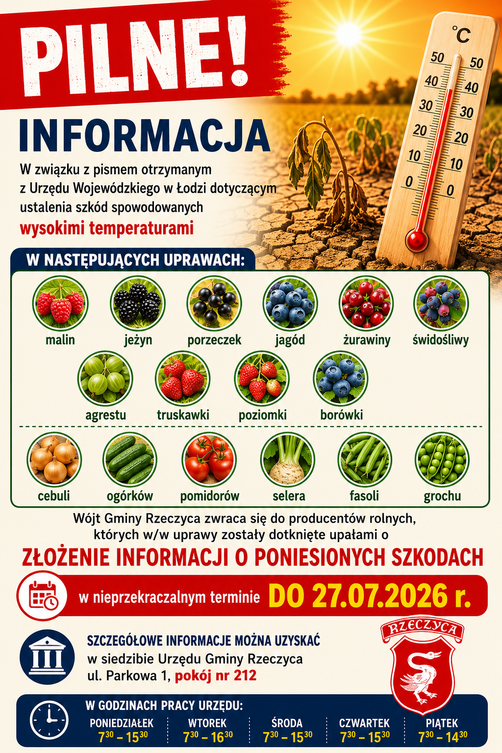 plakat susza